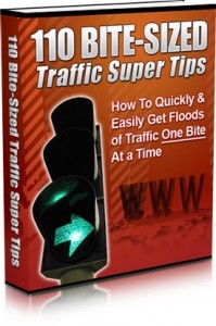 110 Bite Sized Traffic Super Tips Mrr Ebook