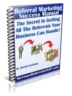 Referral Marketing Success Manual Give Away Rights Ebook