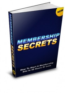 Membership Site In 48 Hours Or Less Resale Rights Ebook