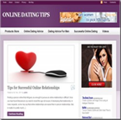 Online Dating Niche Blog Personal Use Template With Video