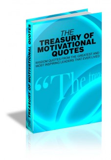 The Treasury Of Motivational Quotes MRR Ebook